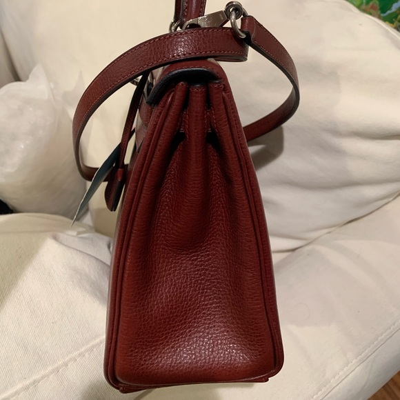 🟥Sold🟥Hermes Kelly 25 in luxe Burgundy color PHW - Picture 4 of 16